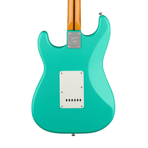 Squier 40th Anniversary Stratocaster Vintage Edition Electric Guitar, Maple FB, Satin Seafoam Green (B-Stock)