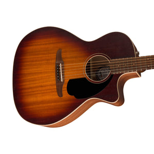 Fender Newporter Special Acoustic Guitar w/Bag, PF FB, Mahogany Top/Honey Sunburst