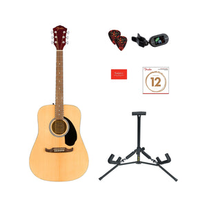 Fender FA-125 Dreadnought Acoustic Pack, Natural