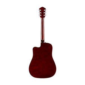 Fender FA-125CE Dreadnought Acoustic Guitar, Walnut FB, Natural (B-Stock)