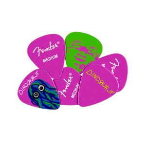 Fender J Mascis Dinosaur Jr. Guitar Pick Tin, Medium, 6-Pack