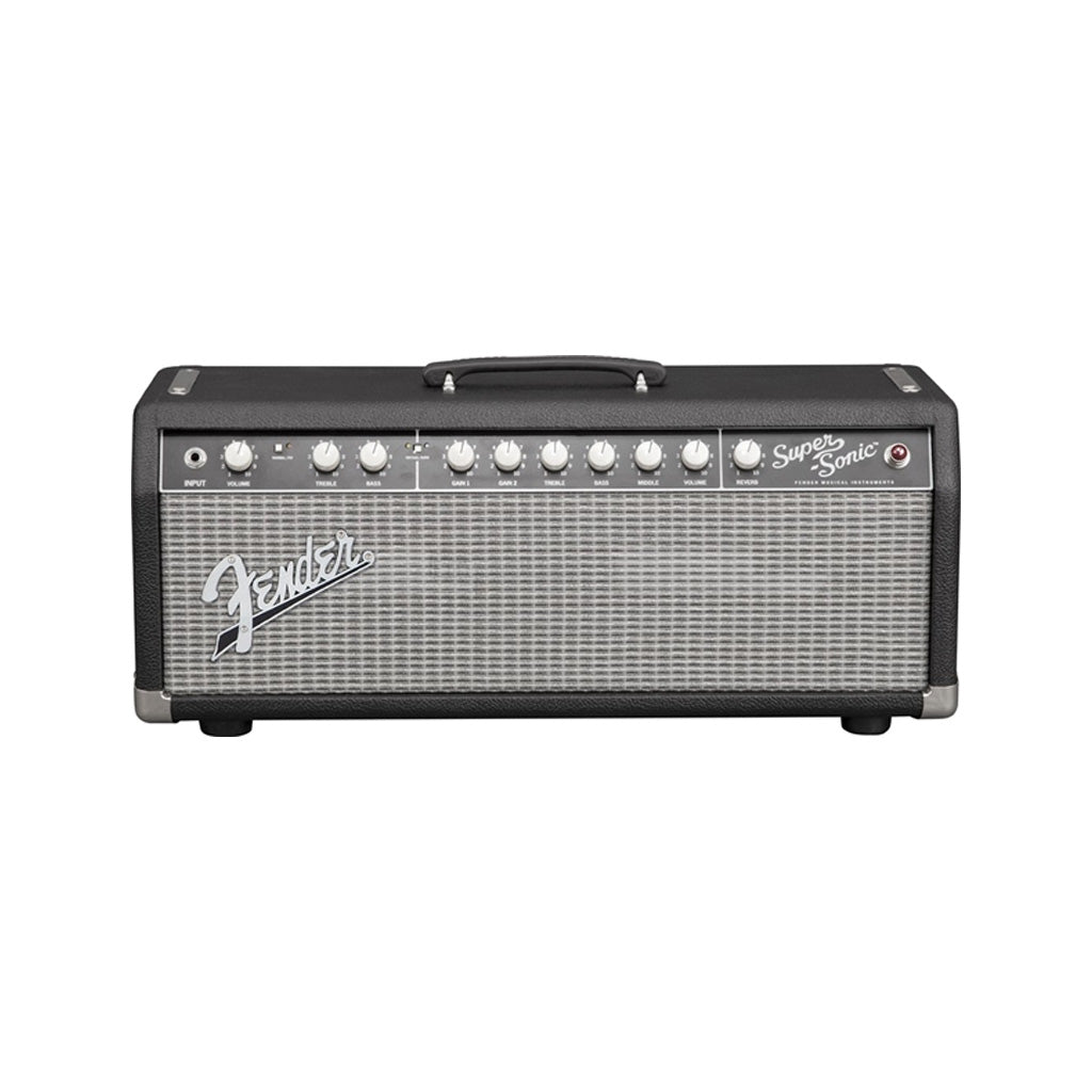 Fender Super Sonic 22 Tube Combo Head Amplifier, Black, 230V UK