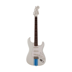 Fender Japan Traditional II 60s Stratocaster Electric Guitar, RW FB, Olympic White / Blue