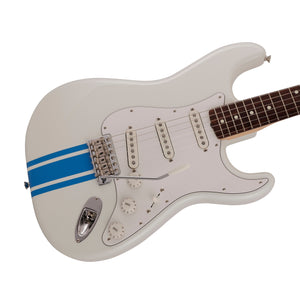 Fender Japan Traditional II 60s Stratocaster Electric Guitar, RW FB, Olympic White / Blue