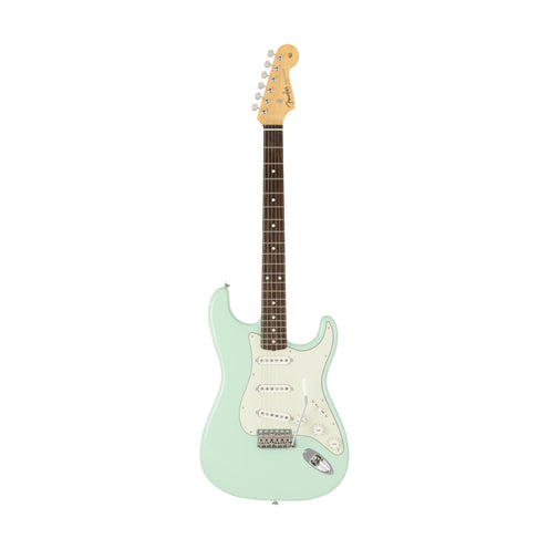 Fender Japan Traditional 60s Stratocaster Electric Guitar, RW FB, Surf Green