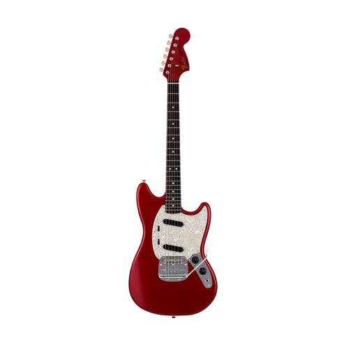 Fender Japan Traditional 70s Mustang Electric Guitar, RW FB, Candy Apple Red