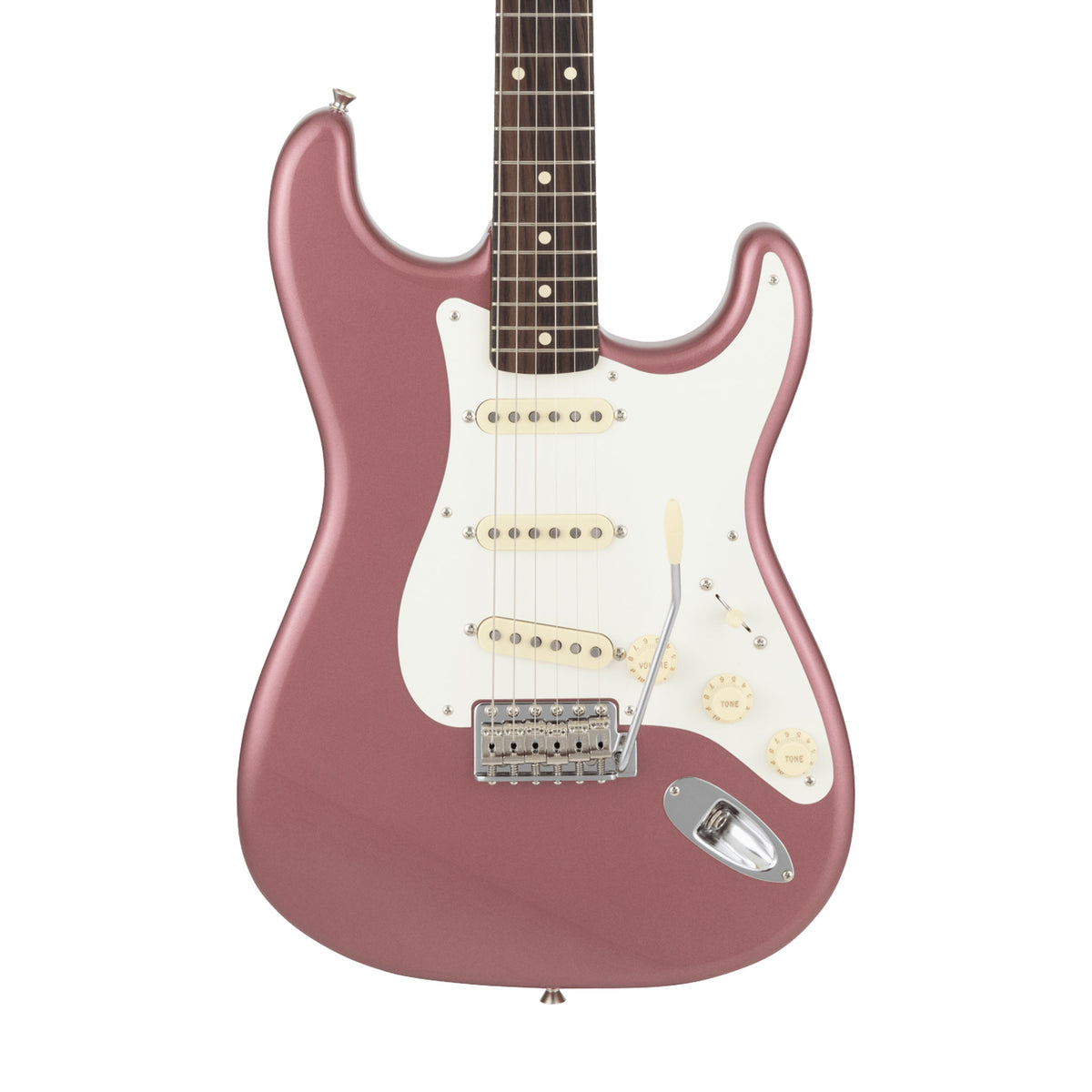 【新品】Fender Japan Limited Char Burgundy Fender Japan CHAR Stratocaster Electric Guitar, RW FB, Burgundy