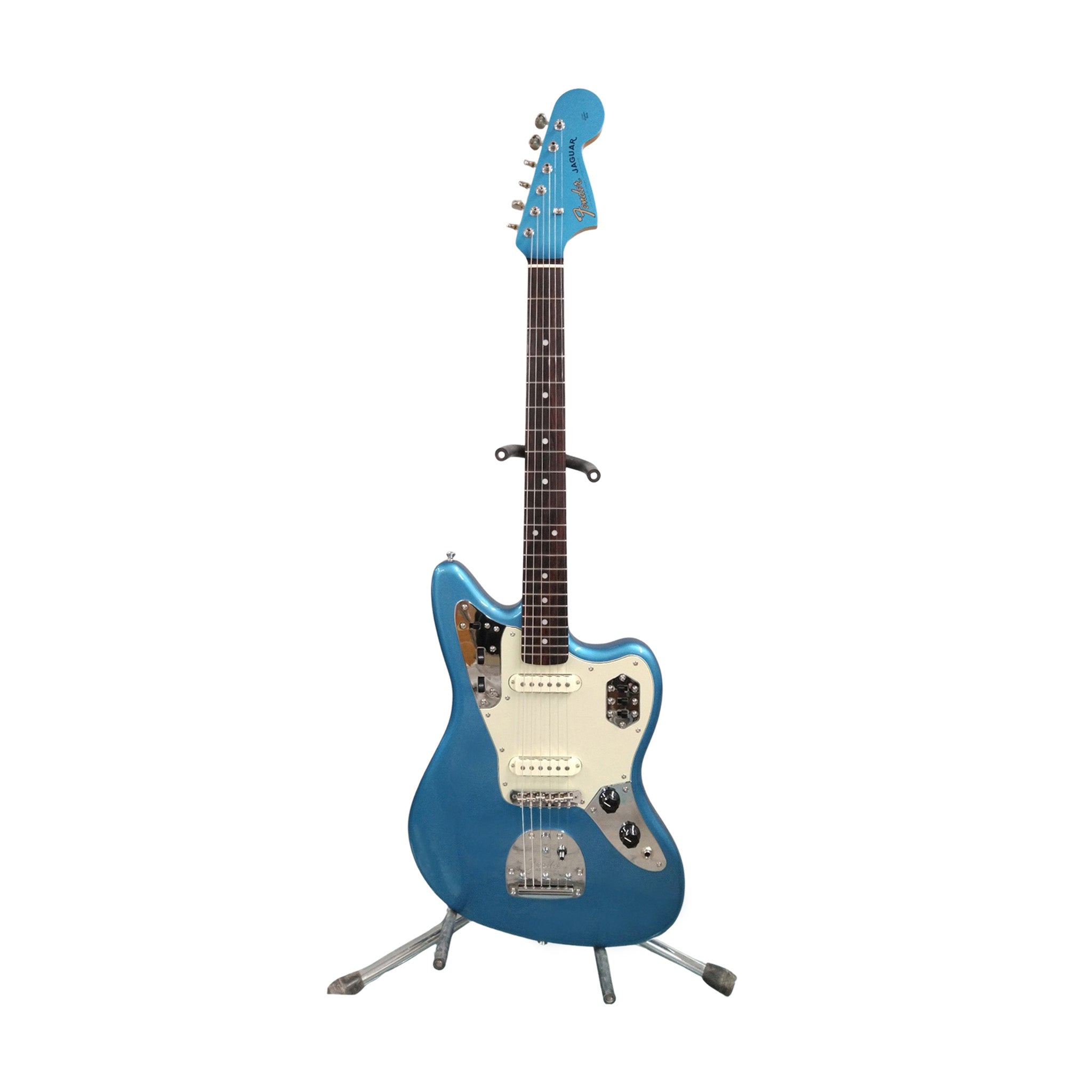 Fender FSR MIJ Traditional 60s Jaguar Electric Guitar, RW FB, Lake