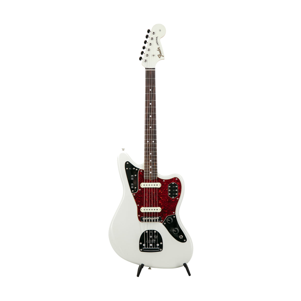 Fender FSR Traditional 60s Jaguar Electric Guitar, RW FB, Olympic