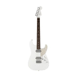 Fender Japan Elemental Stratocaster HH Electric Guitar, RW FB, Nimbus White