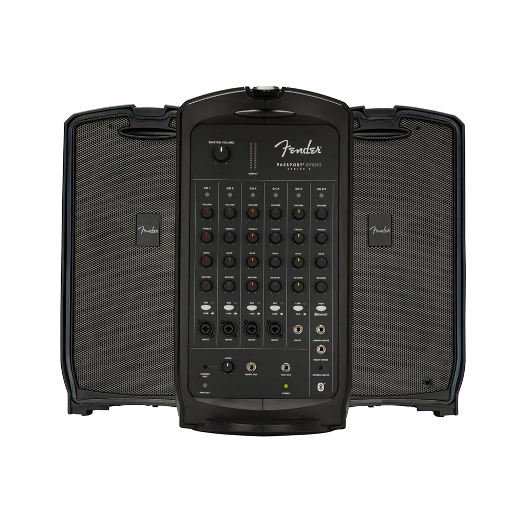 Fender Passport Event Series 375W Portable PA System, 230V EU