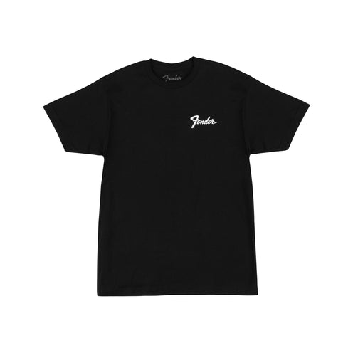 Fender Transition Logo Tees, Black, Small