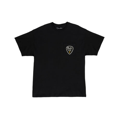 Fender Pick Patch Pocket Tees, Black, Small