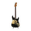 Fender Custom Shop Prestige Paul Waller Masterbuilt Skull Stratocaster, Dark Ruby Red Skull