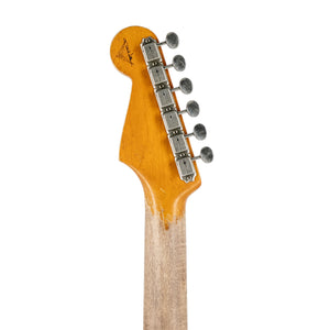 Fender Custom Shop Prestige Paul Waller Masterbuilt Skull Stratocaster, Dark Ruby Red Skull