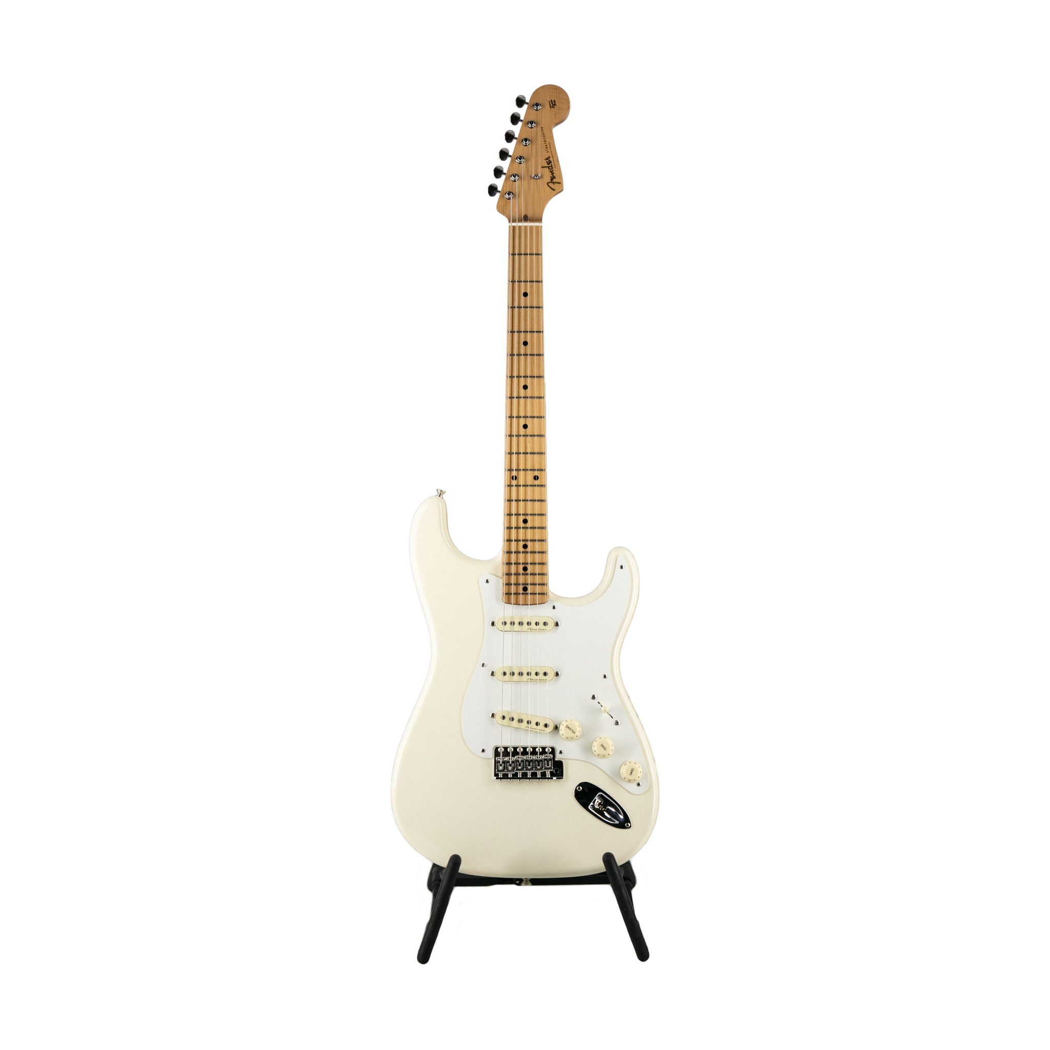 Fender Custom Shop Todd Krause Masterbuilt Active Stratocaster NOS Electric Guitar, Aged Arctic White