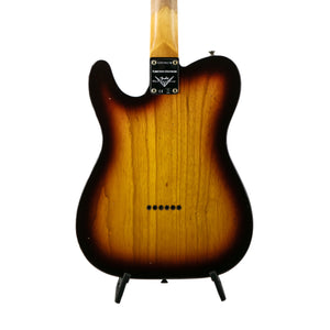 Fender Custom Shop 1959 Telecaster Journeyman Relic Guitar, Faded Aged Chocolate 3-Color Sunburst