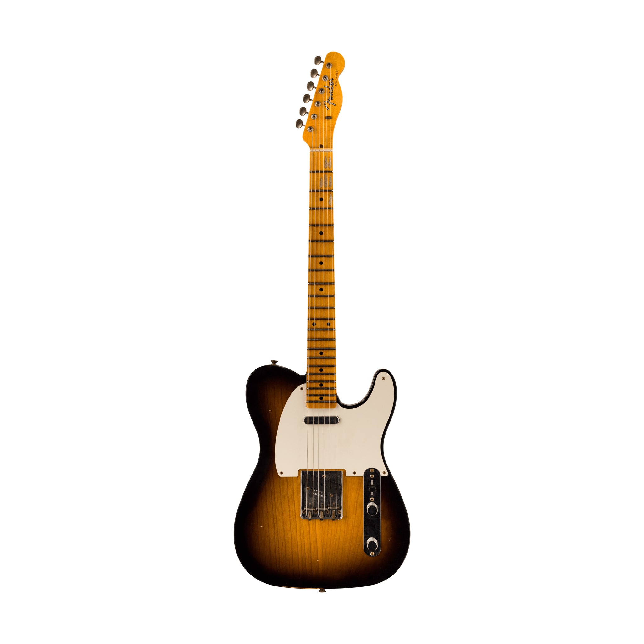 Fender Custom Shop 1957 Tele Journeyman Relic Ele Gtr, Quartersawn Maple, Wide Fade 2-Color Sunburst