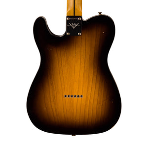 Fender Custom Shop 1957 Tele Journeyman Relic Ele Gtr, Quartersawn Maple, Wide Fade 2-Color Sunburst