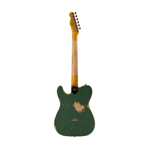 Fender Custom Shop 1965 Tele Heavy Relic Ele Gtr, Quartersawn Maple, Aged Sherwood Green Metallic