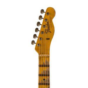 Fender Custom Shop 1965 Tele Heavy Relic Ele Gtr, Quartersawn Maple, Aged Sherwood Green Metallic