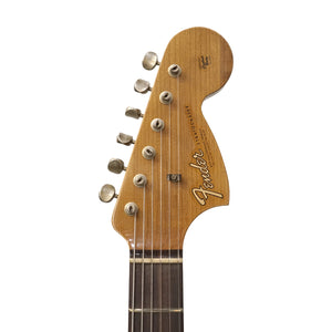 Fender Custom Shop Limited Edition Roasted "Big Head" Stratocaster Relic Guitar, Aged Black