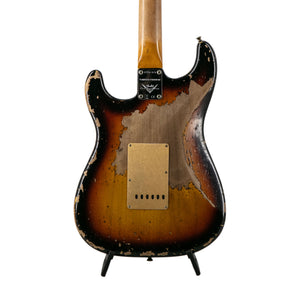 Fender Custom Shop LTD Roasted Bighead Strat Super Heavy Relic, Super Faded Aged 3-Color Sunburst