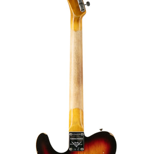 Fender Custom Shop Limited 1960 Telecaster Custom Relic Guitar, Chocolate 3-Color Sunburst