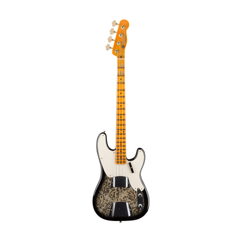 Fender Custom Shop Ltd Ed 1954 Precision Bass Journeyman Relic, Quartersawn Maple FB, Black Paisley