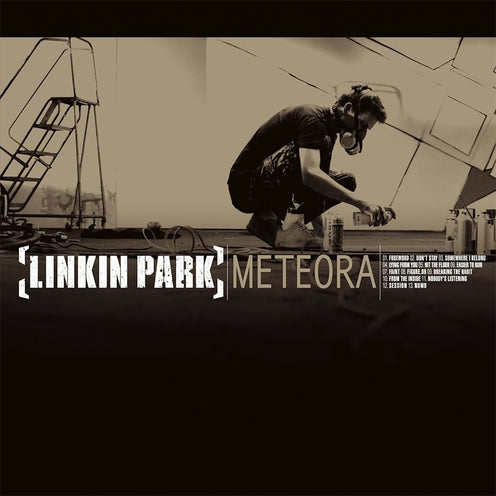 Meteora (Limited Edition) (Gold/Red Splatter Vinyl) - Linkin Park (Vinyl) (BD)