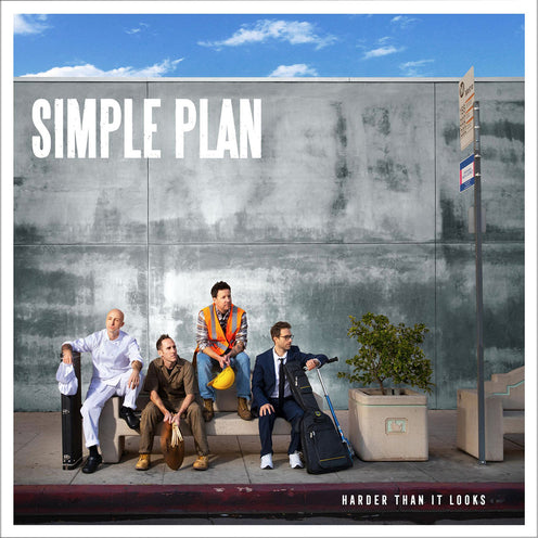 Harder Than It Looks (EU Press) (Blue Marble Vinyl) - Simple Plan (Vinyl) (BD)
