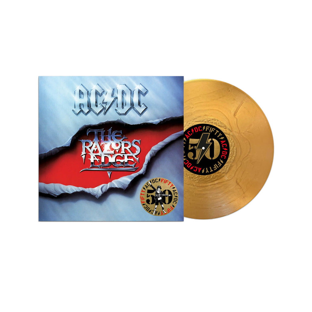 The Razors Edge: 50th Anniversary (Gold Vinyl) - AC/DC (Vinyl) (BD
