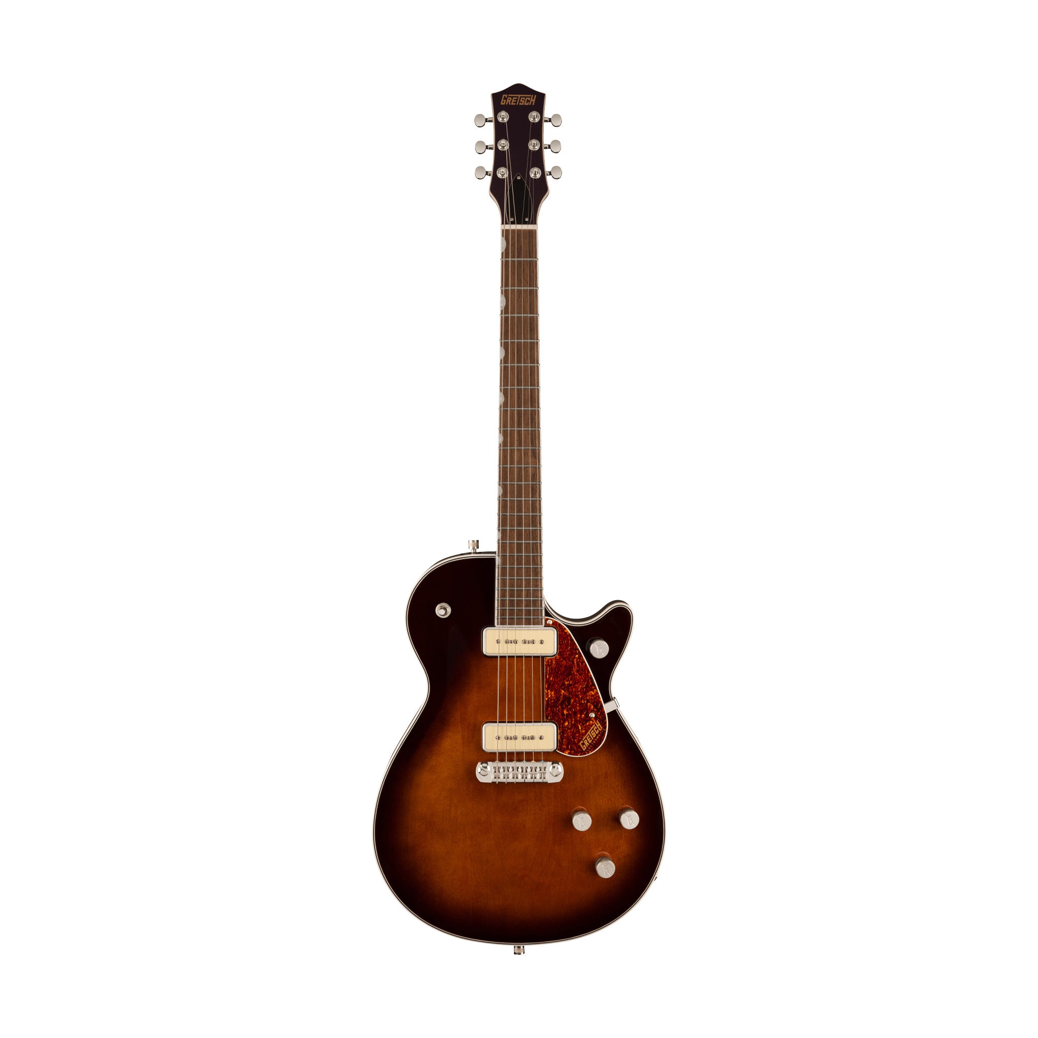 Gretsch G5210-P90 Electromatic Jet Two 90 Electric Guitar, Laurel FB, Single Barrel Burst