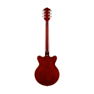 Gretsch G2655 Streamliner Center Block Jr. Doublecut Semi-Hollowbody Guitar, Burnt