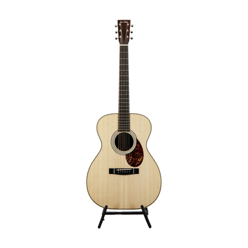 Huss & Dalton Model TOM-R Sitka Spruce Top / East Indian RW Acoustic Guitar, OpenBack Nickel