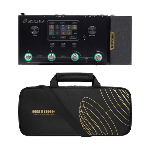 Hotone MP-100 Ampero Multieffects Pedal, Bundle