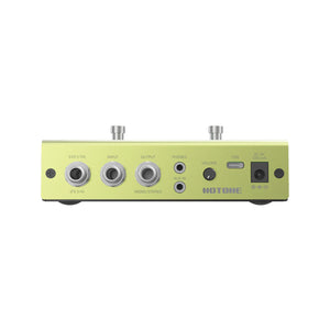 Hotone MP-50MT Ampero Mini Multieffects Pedal w/9V adapter, Mustard