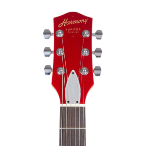 Harmony Standard Series Jupiter Thinline Electric Guitar w/Case, Cherry