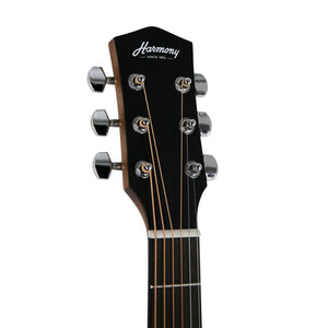 Harmony Foundation Series Terra Dreadnought Acoustic Guitar, Natural Satin