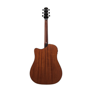 Ibanez Advanced Acoustic AAD440CE-LGS Acoustic Guitar w/Case, Natural Low Gloss