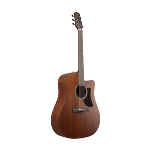 Ibanez Advanced Acoustic AAD440CE-LGS Acoustic Guitar w/Case, Natural Low Gloss
