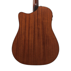 Ibanez Advanced Acoustic AAD440CE-LGS Acoustic Guitar w/Case, Natural Low Gloss