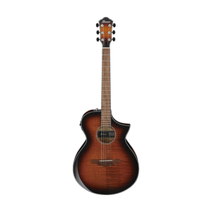 Ibanez AEWC400-AMS Acoustic-Electric Guitar, Amber Sunburst High Gloss (B-Stock)