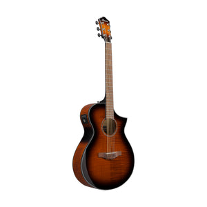 Ibanez AEWC400-AMS Acoustic-Electric Guitar, Amber Sunburst High Gloss (B-Stock)