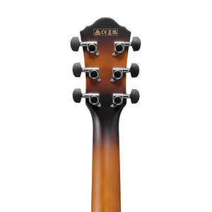 Ibanez AEWC400-AMS Acoustic-Electric Guitar, Amber Sunburst High Gloss (B-Stock)