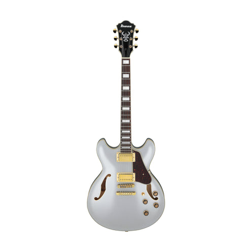 Ibanez Artcore AS73G-MSF Electric Guitar, Moonstone Silver Flat