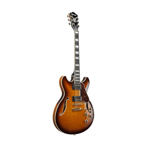 Ibanez Artcore AS93FM-VLS Expressionist Acoustic-Electric Guitar, Violin Sunburst