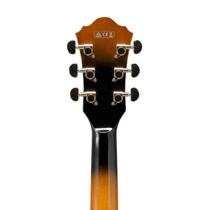 Ibanez Artcore AS93FM-VLS Expressionist Acoustic-Electric Guitar, Violin Sunburst