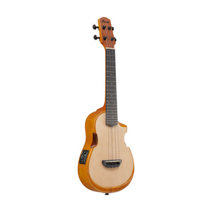 Ibanez AUC10E-OPN Ukulele w/Gig Bag, Open Pore Natural
