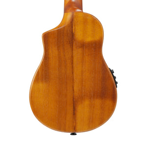 Ibanez AUC10E-OPN Ukulele w/Gig Bag, Open Pore Natural